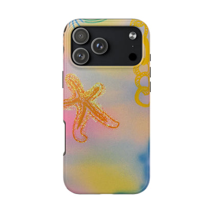 "sweet starfish" airbrush iPhone case