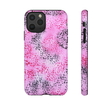 "pink cheetah pt. 2" airbrush iPhone case