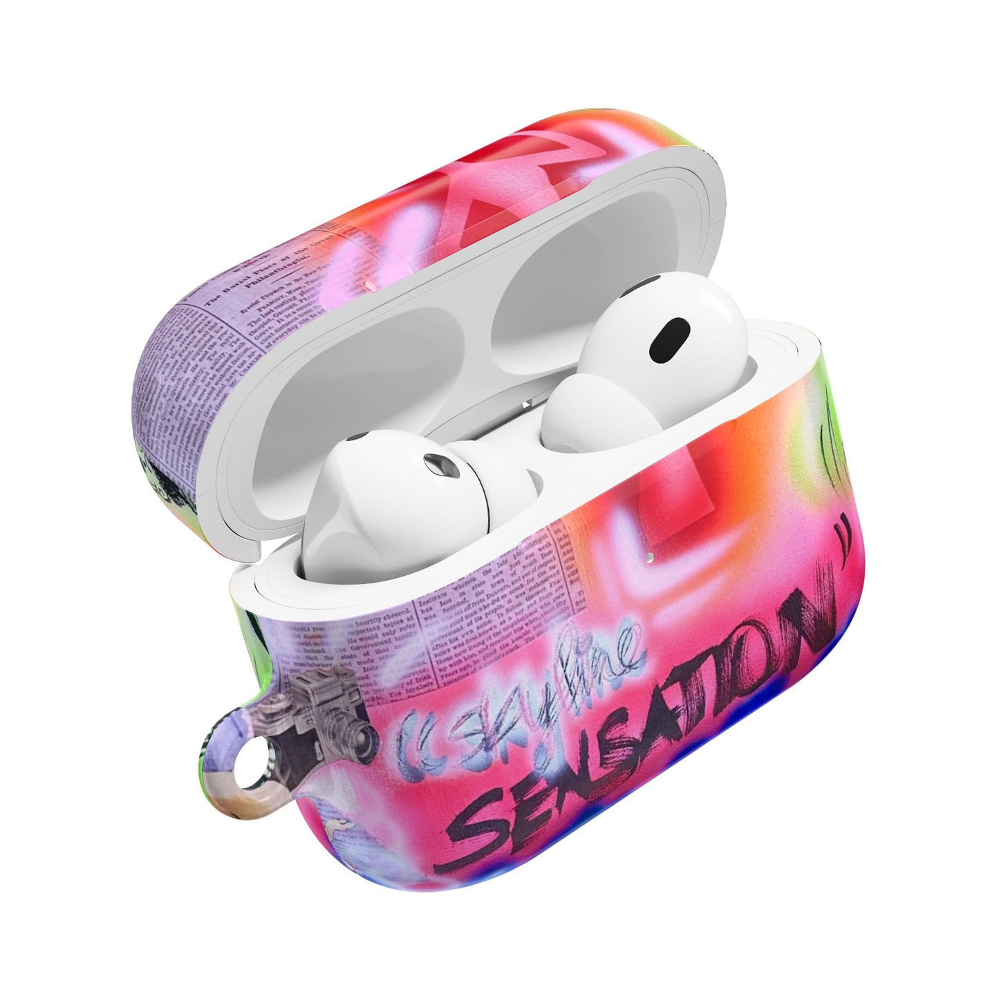 "skyline sensation" airbrush airpod cases