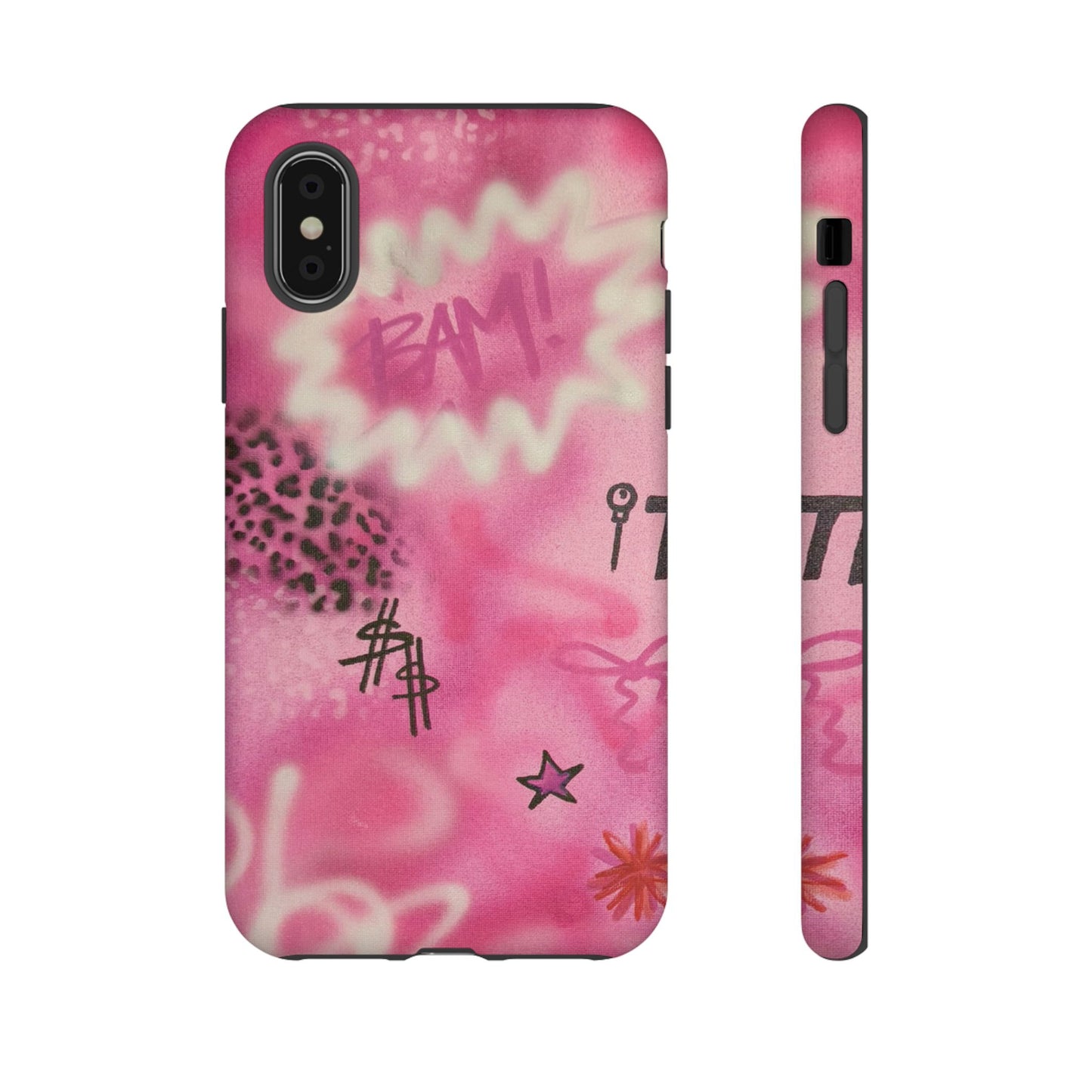 "BAM!" airbrush iPhone case