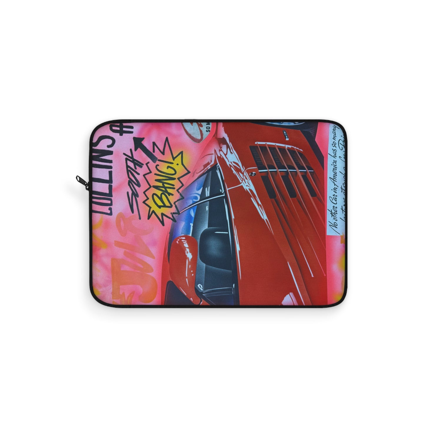 "miami momentos" airbrush laptop sleeve