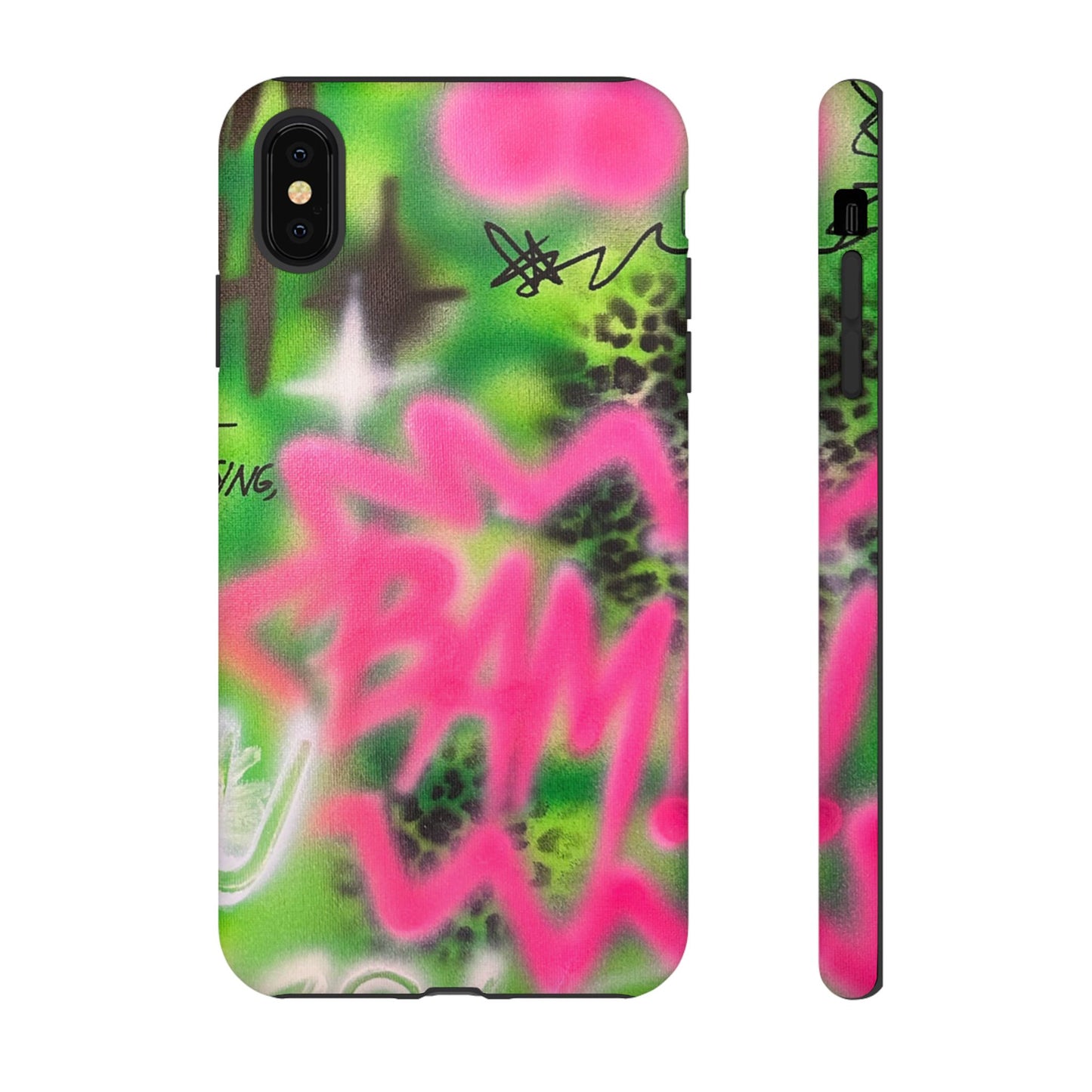 "BAM! pt. 2" airbrush iPhone case