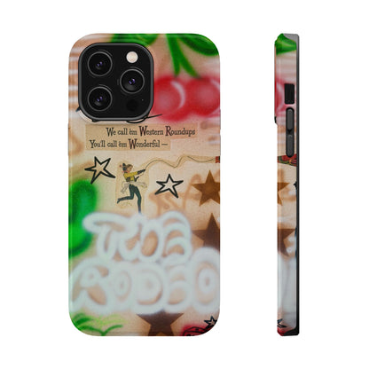 MagSafe "the rodeo" airbrush iPhone case
