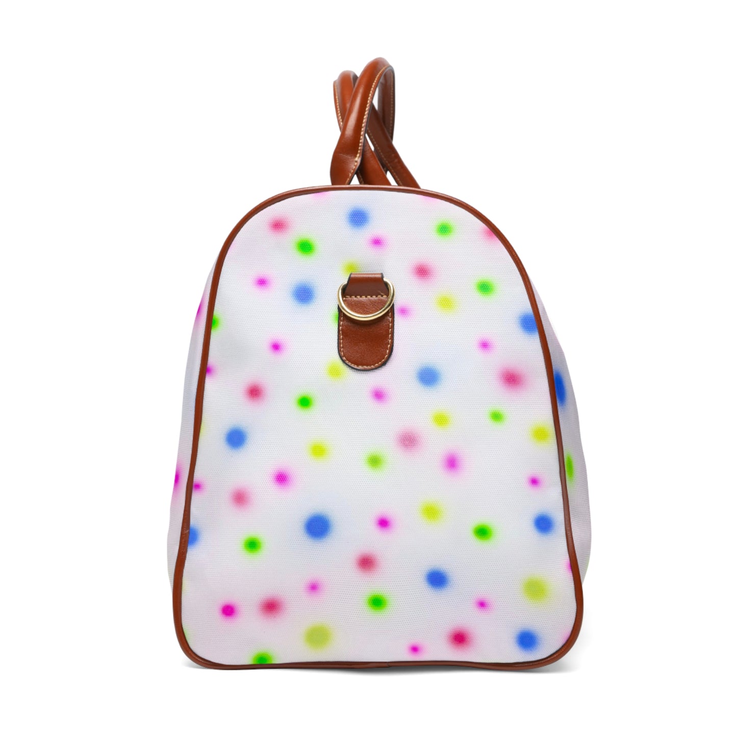 "birthday cake polka dot" airbrush waterproof travel bag