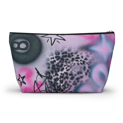 "onyx cheetah" airbrush makeup pouch