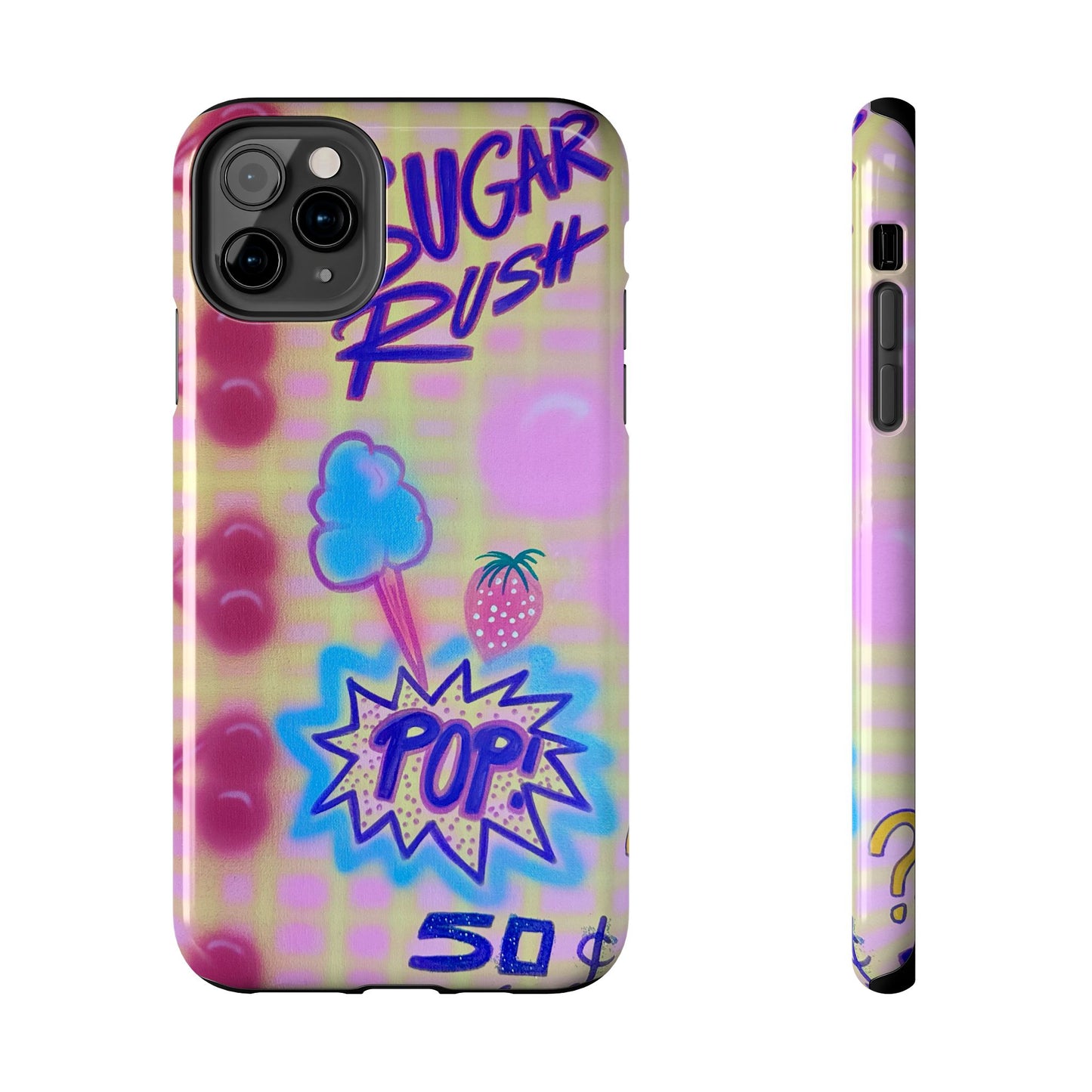 "sugar rush" airbrush iPhone case