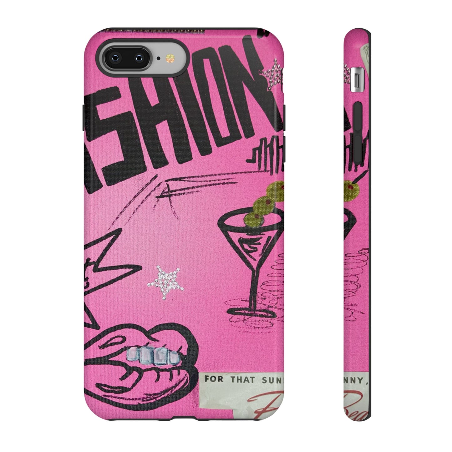 "high fashion" airbrush iPhone case