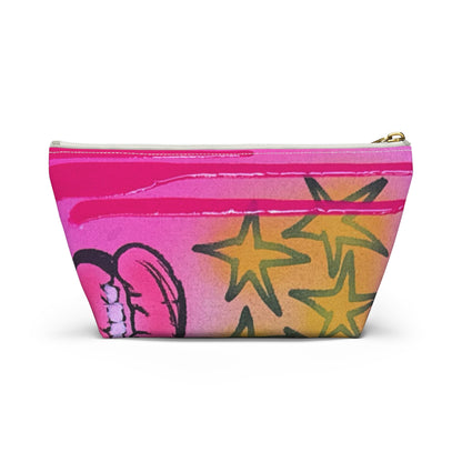 "star drip" airbrush makeup pouch