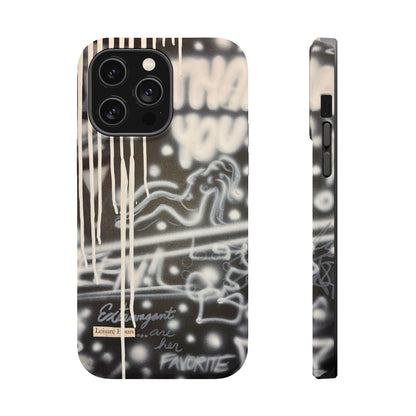 MagSafe "extravagant leisure" airbrush iPhone case