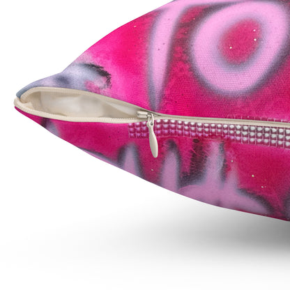 "need $$ to shop" airbrush pillow