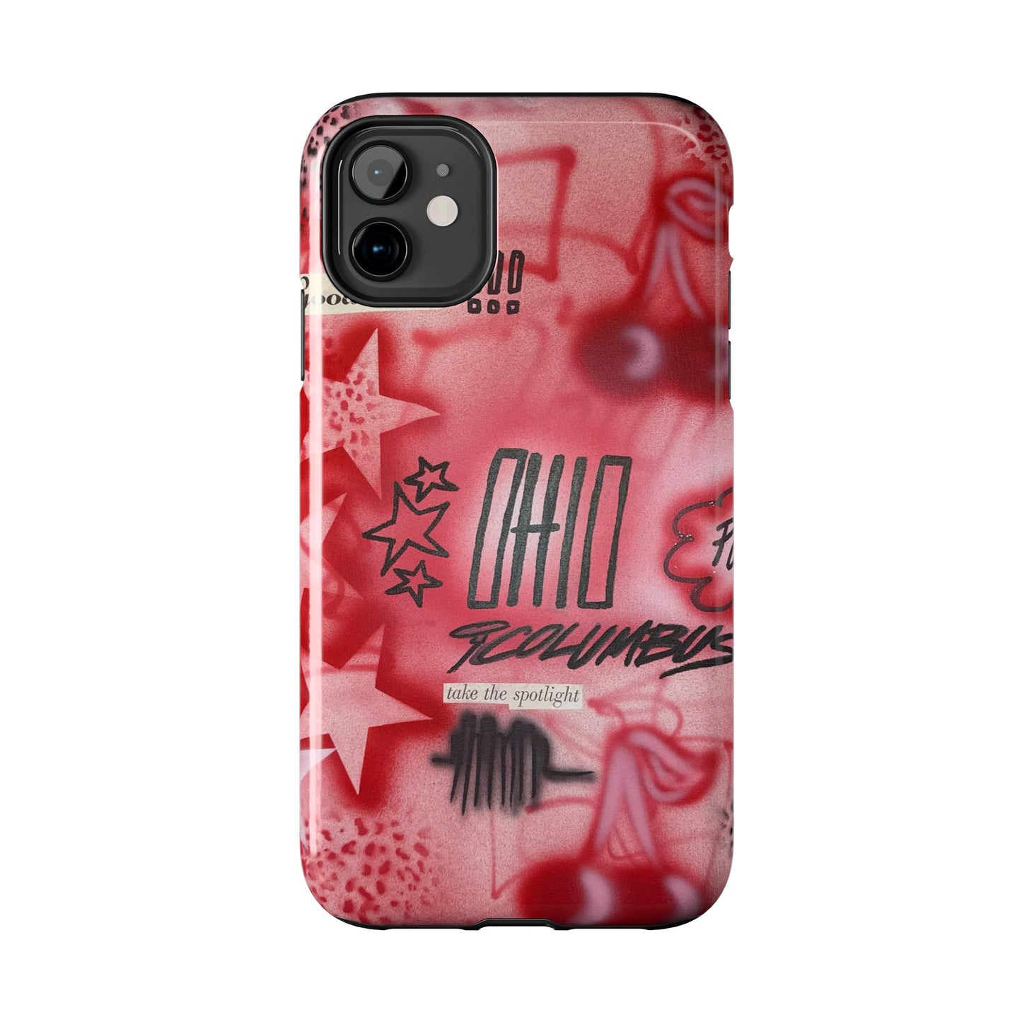 "columbus, ohio" airbrush iPhone case