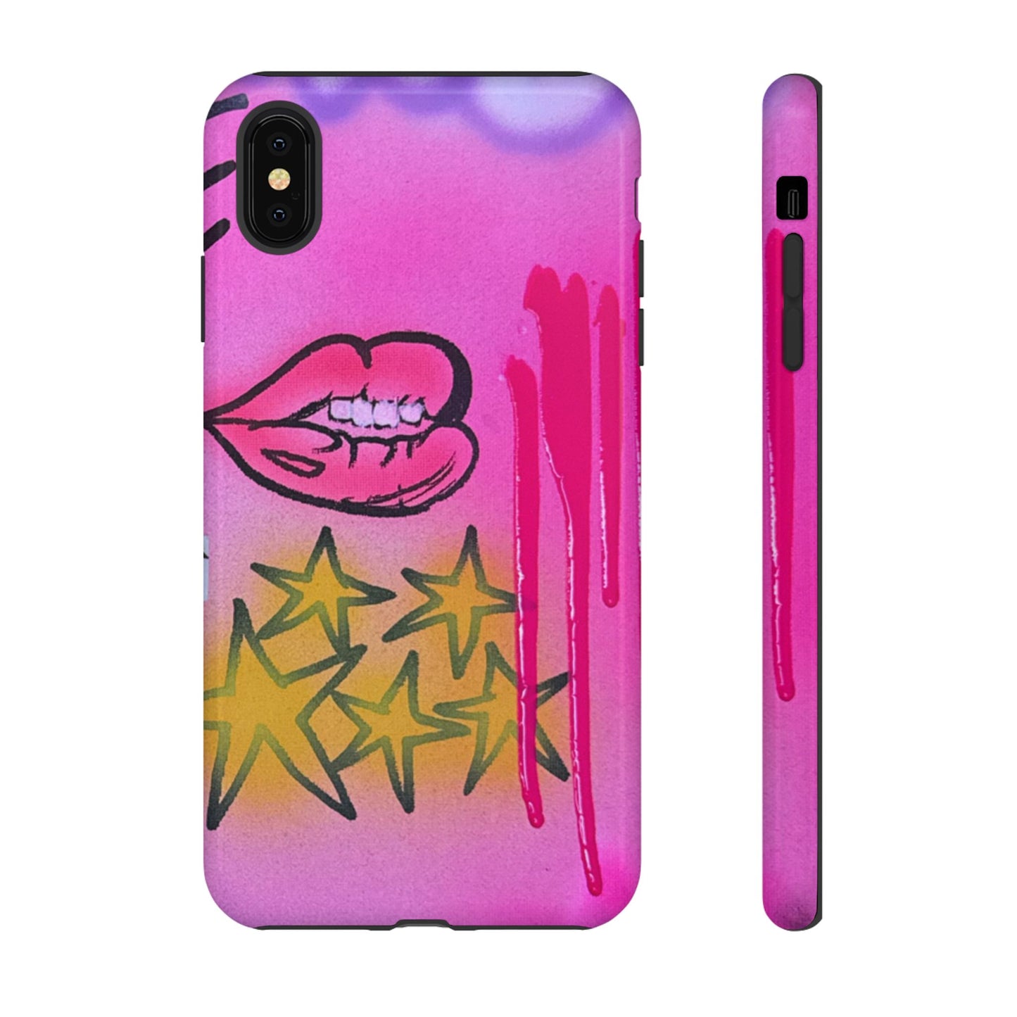 "star drip" airbrush iPhone case