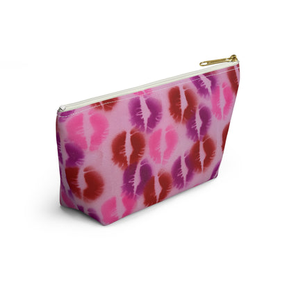 "mwah!" airbrush makeup pouch