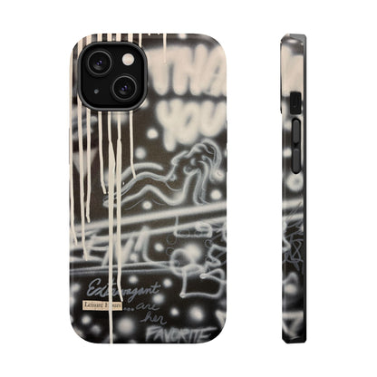 MagSafe "extravagant leisure" airbrush iPhone case