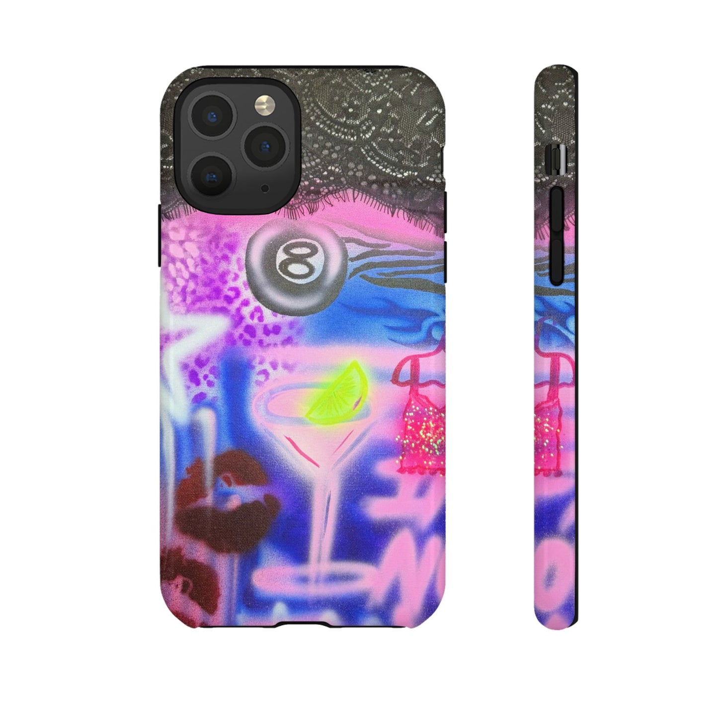 "dream life" airbrush iPhone case