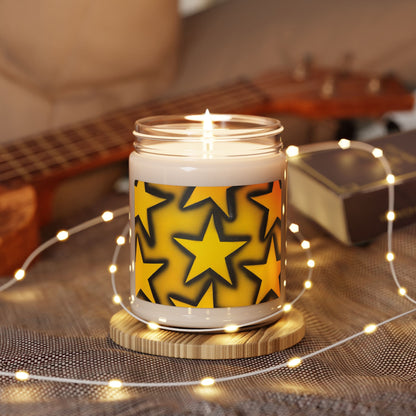 "ur a star" airbrush soy candle