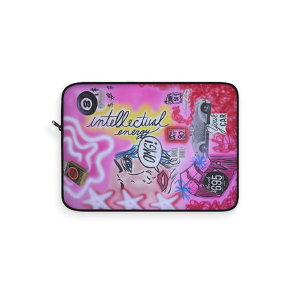 "intellectual energy" airbrush laptop sleeve