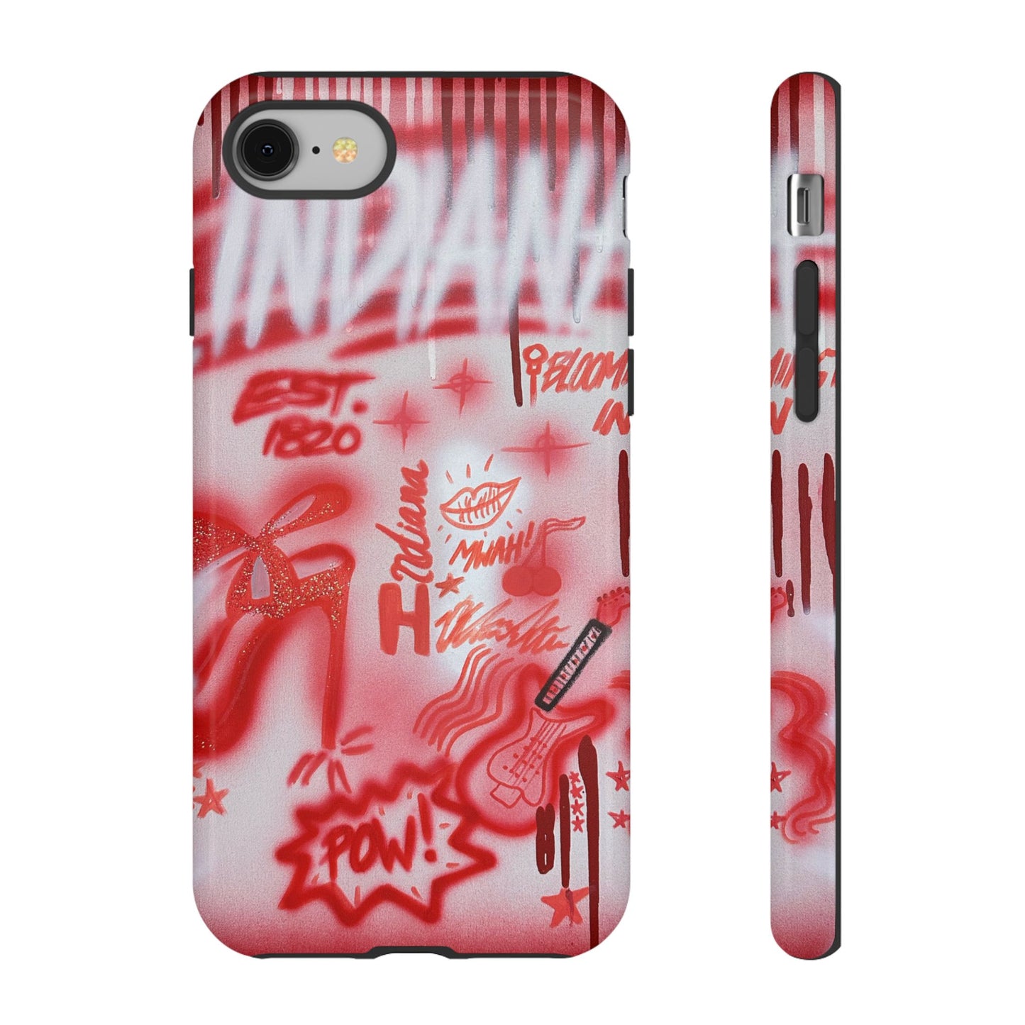 "indiana" airbrush iPhone case