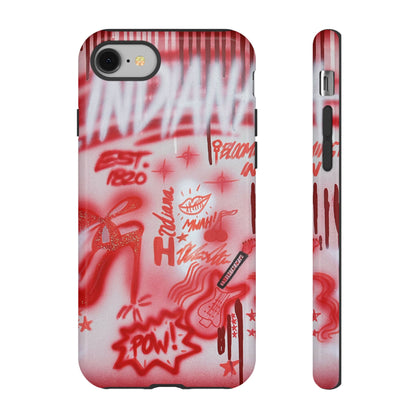"indiana" airbrush iPhone case