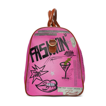 "high fashion" airbrush waterproof travel bag