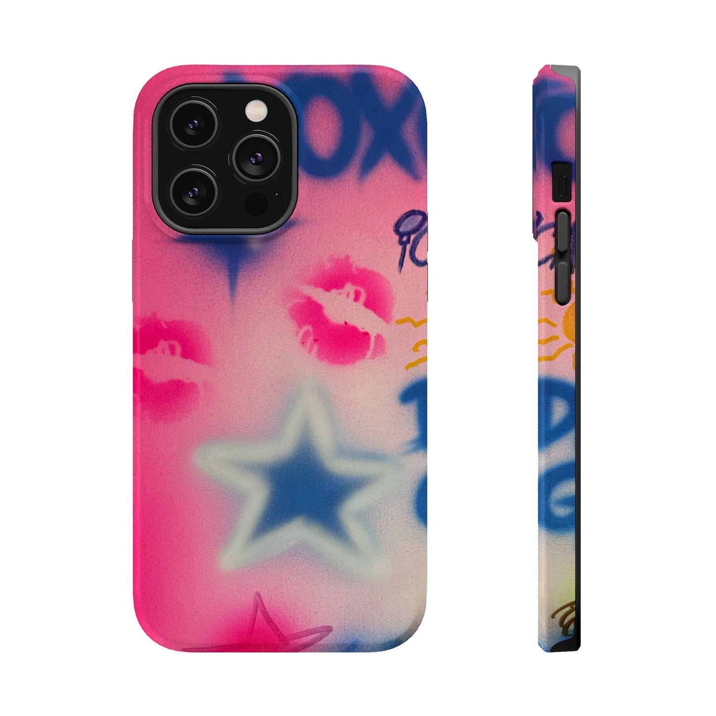 MagSafe "star symbol" airbrush iPhone case