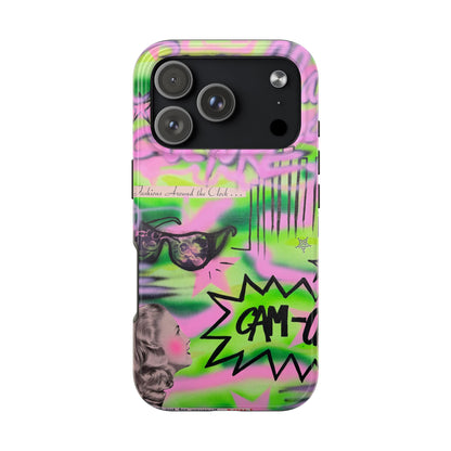 "green camo" airbrush iPhone case