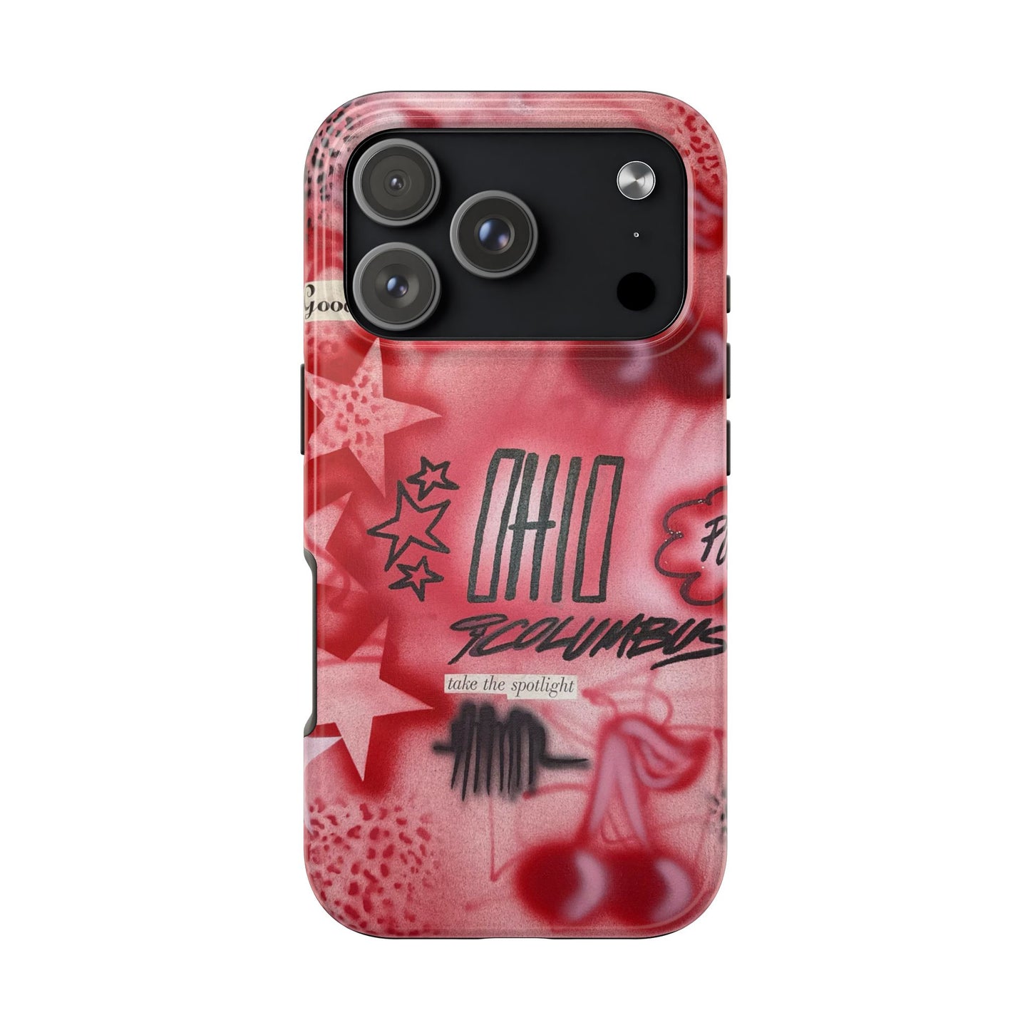 "columbus, ohio" airbrush iPhone case