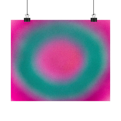 "watermelon sugar aura" airbrush horizontal print