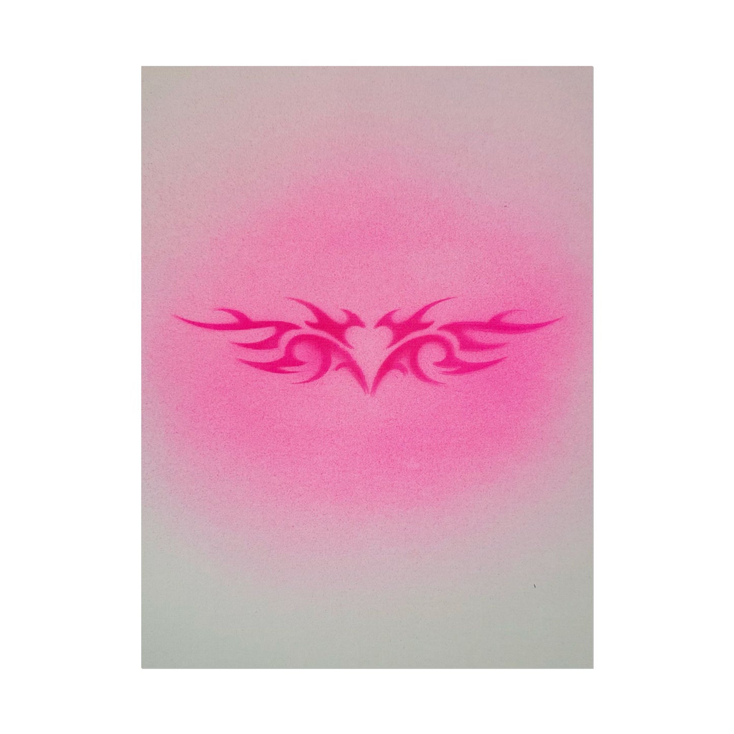 limited edition "trampstamp" airbrush rolled print