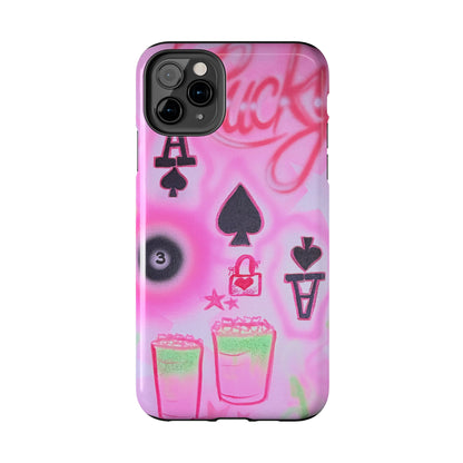 "lucky ace" airbrush iPhone case