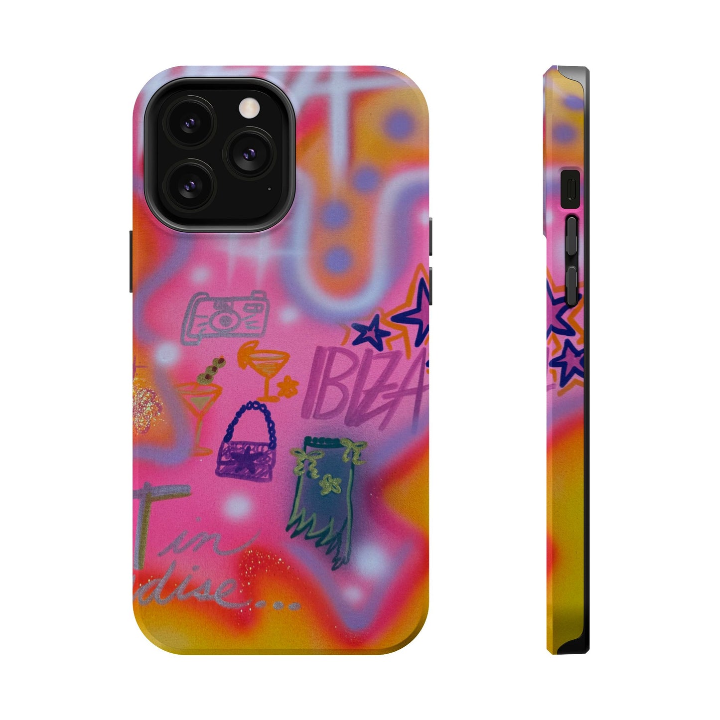 MagSafe "ibiza" airbrush iPhone case