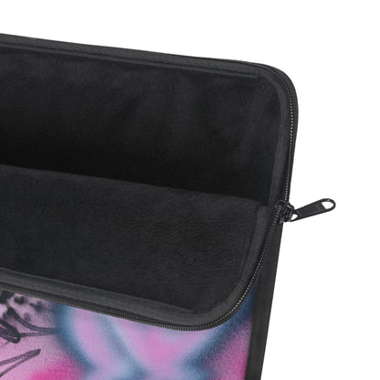 "onyx cheetah" airbrush laptop sleeve