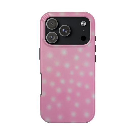 "strawberry swirl polka dots" airbrush iPhone case