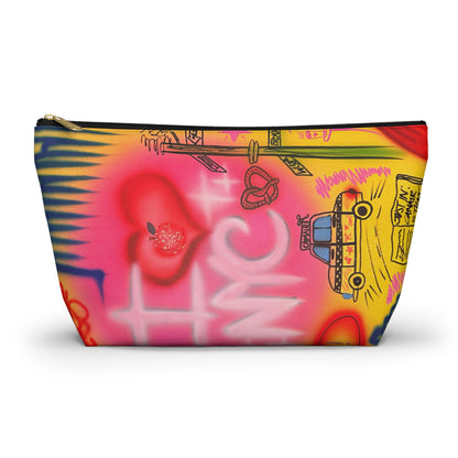 "in the city" airbrush makeup pouch