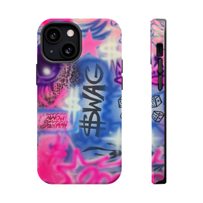 MagSafe "$wag" airbrush iPhone case