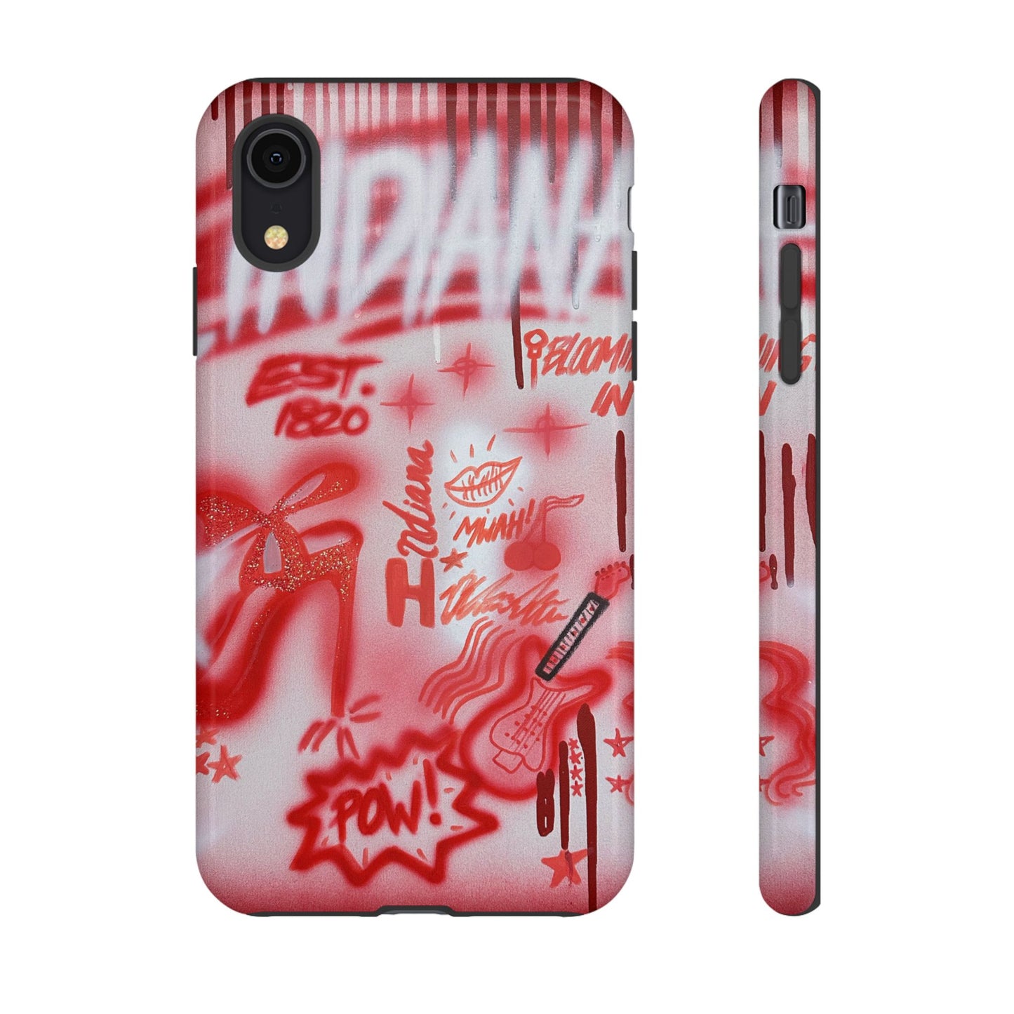 "indiana" airbrush iPhone case