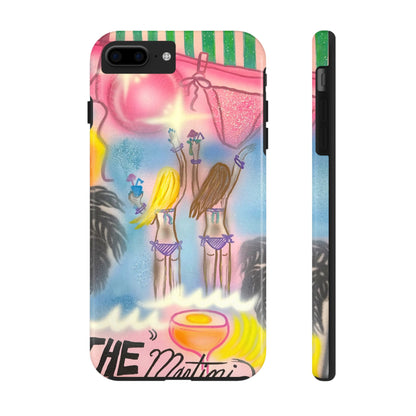 "kinis & tinis" airbrush iPhone case