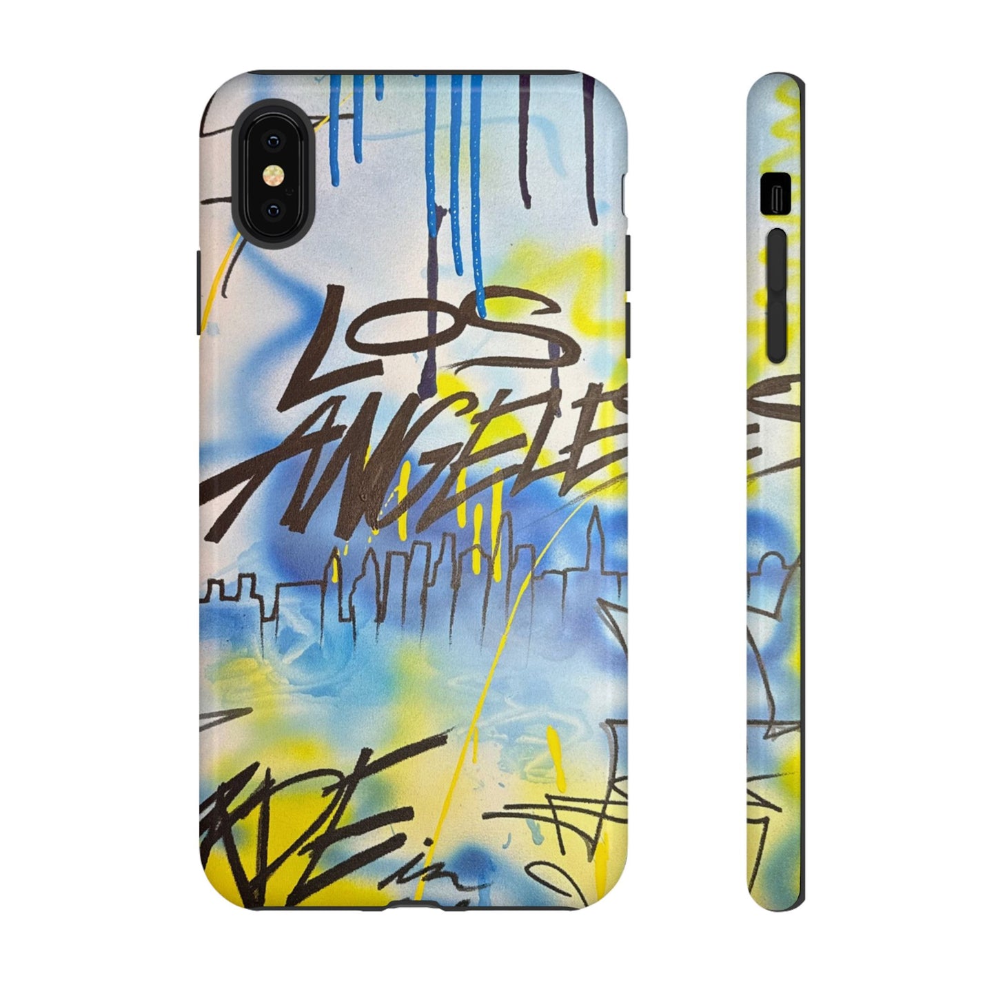 "los angeles" airbrush iPhone case