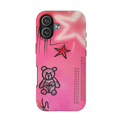 "teddy bear" airbrush iPhone case