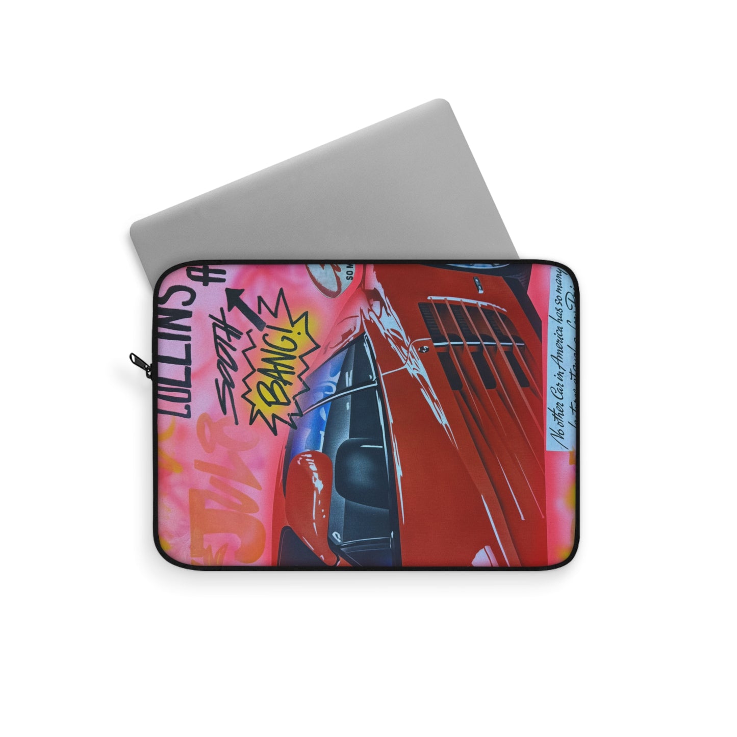 "miami momentos" airbrush laptop sleeve