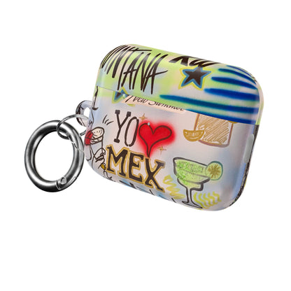 "salted lime" airbrush airpod cases