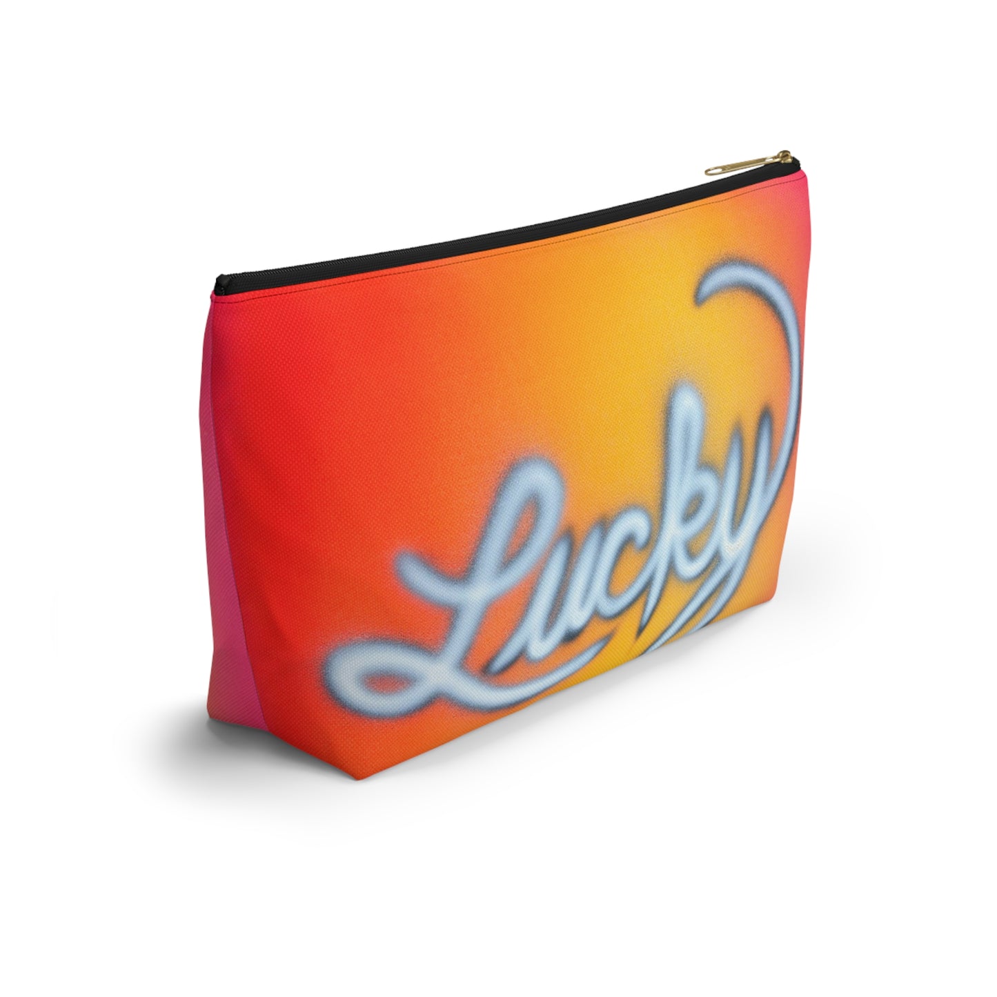 "lucky" airbrush makeup pouch