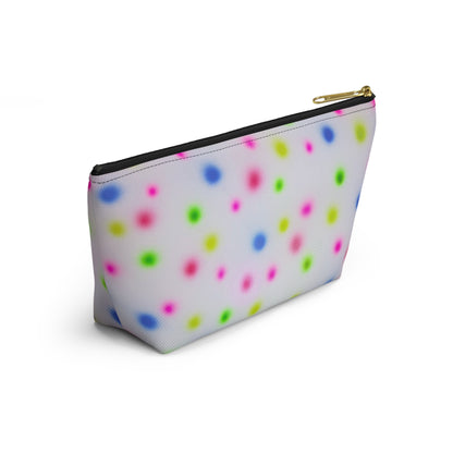"birthday cake polka dot" airbrush makeup pouch