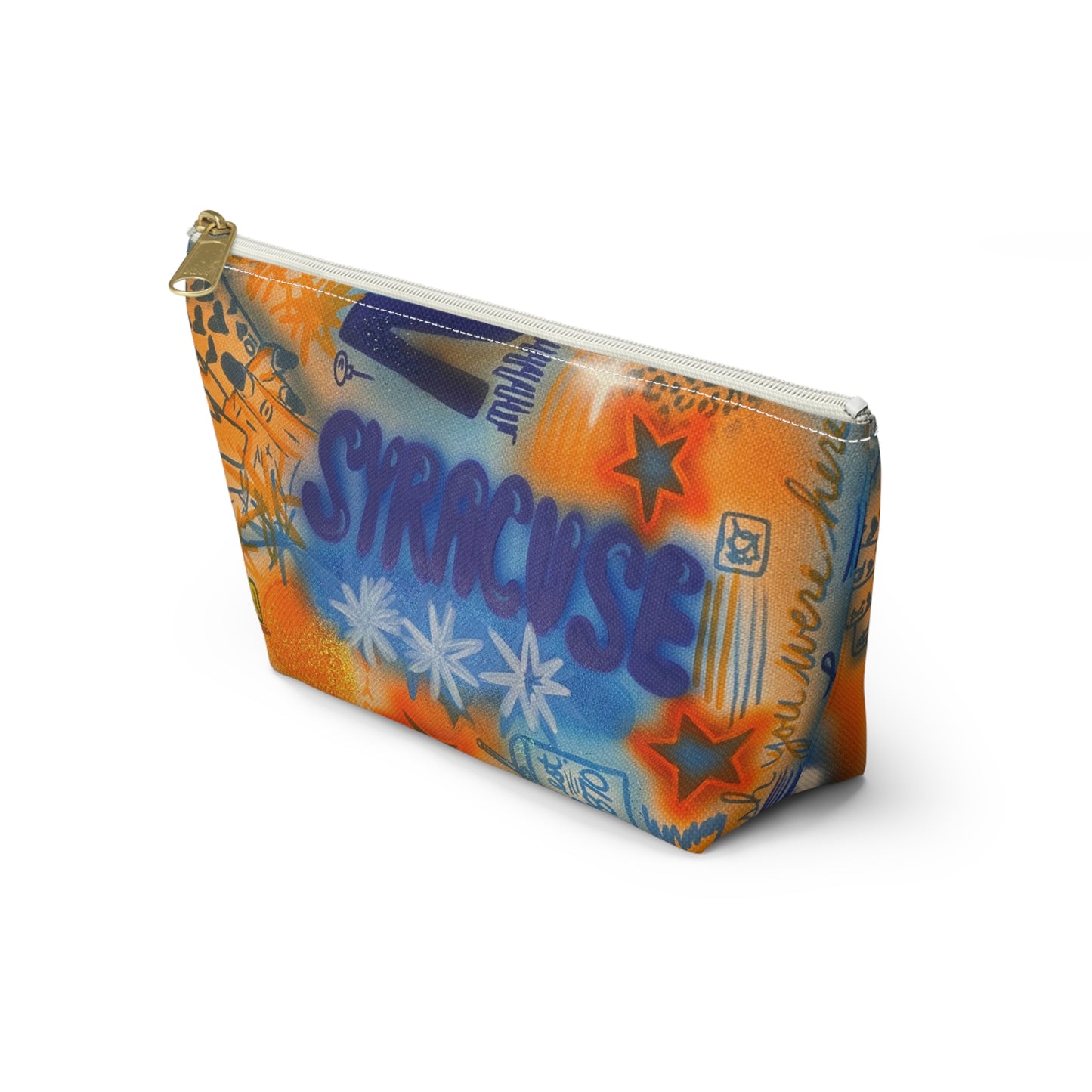 "syracuse" airbrush makeup pouch