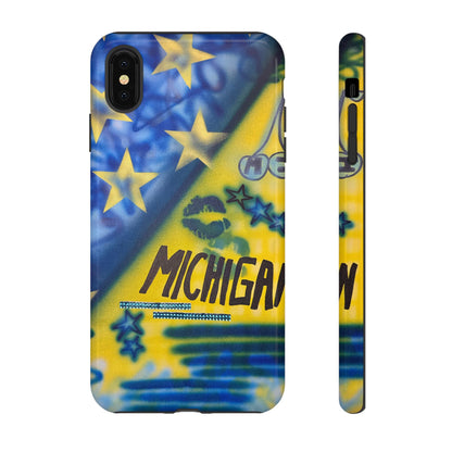"ann arbor, mi" airbrush iPhone case