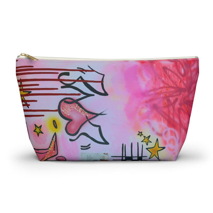 "cherry luvr" airbrush makeup pouch