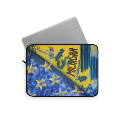 "ann arbor, mi" airbrush laptop sleeve