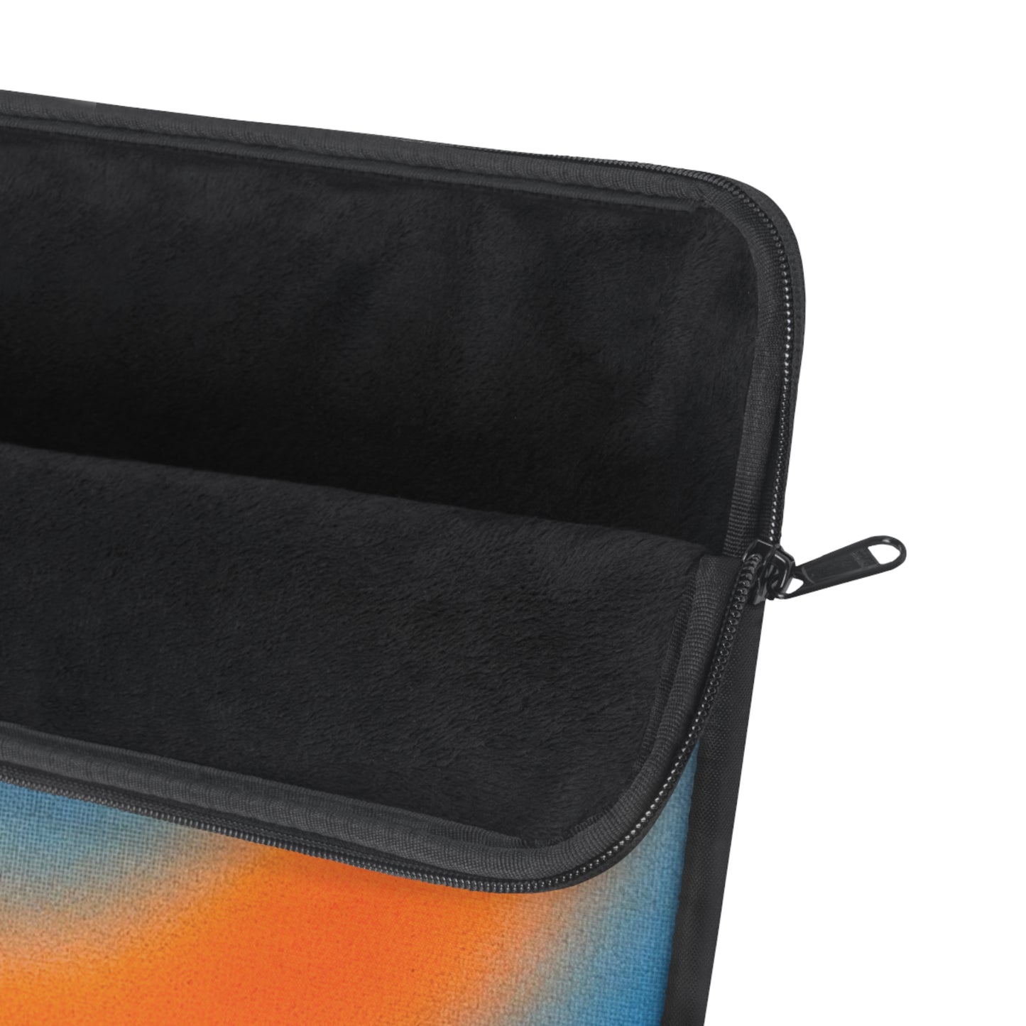 "citrus sky aura" airbrush laptop sleeve