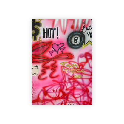 "IT girl" airbrush wrapping paper