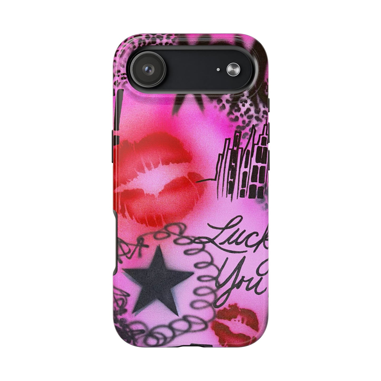 "ulterior motive" airbrush iPhone case